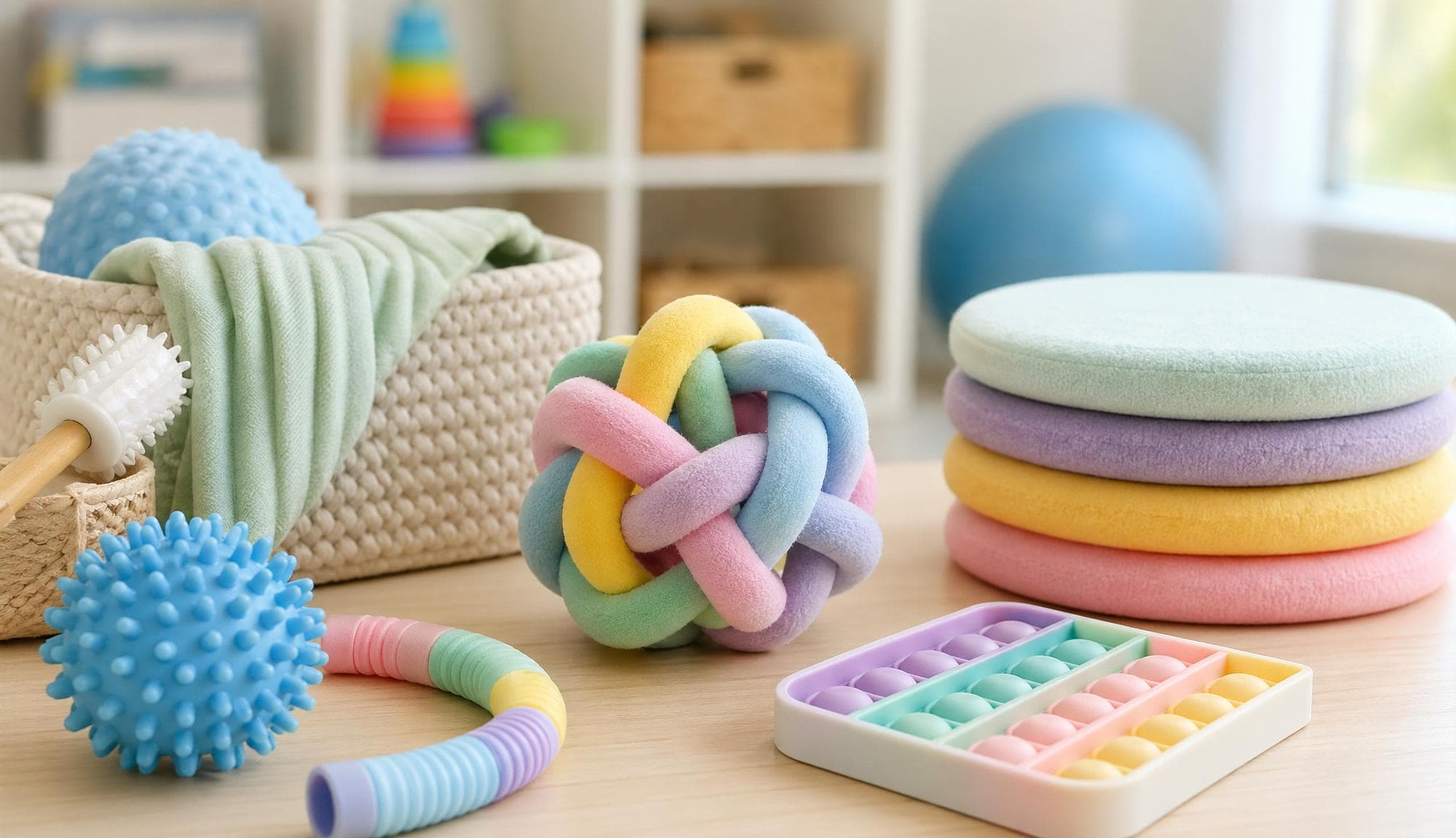 Sensorisches Material für die pädiatrische Ergotherapie